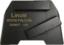 Пад алмазный Linolit #25/30 FALCON (для зачистки бетона)